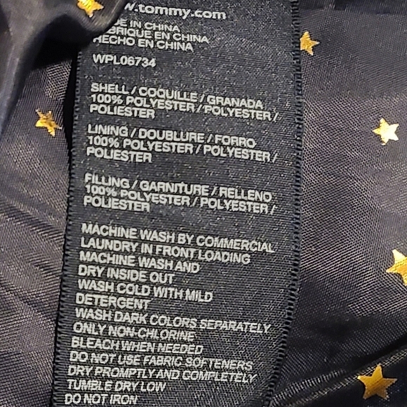 Tommy Hilfiger girls quilted jacket - Picture 5 of 5